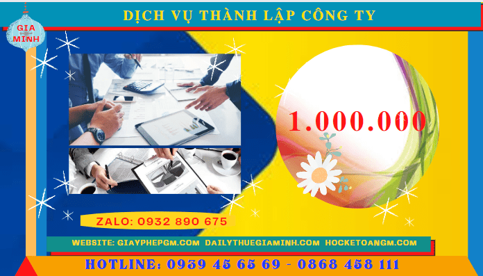 Dịch vụ thành lập công ty quảng ninh chỉ 1.000.000 đồng 13 Chi phí dịch vụ thành lập công ty Quảng Ninh
