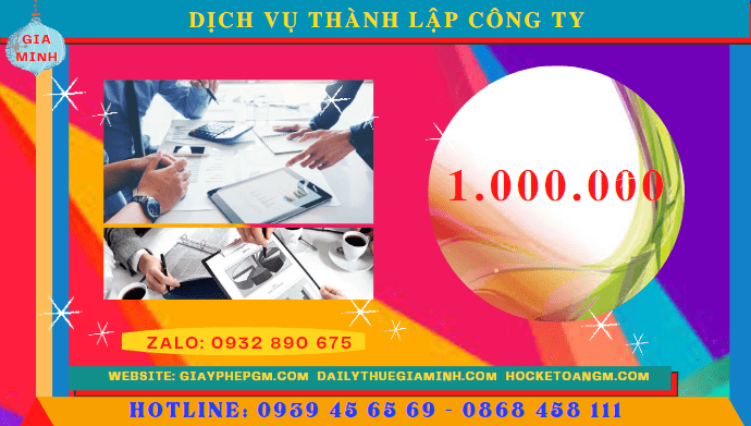 Dịch vụ thành lập công ty thành phố hưng yên chỉ 1.000.000 đồng 13 Chi phí dịch vụ thành lập công ty Thành Phố Hưng Yên