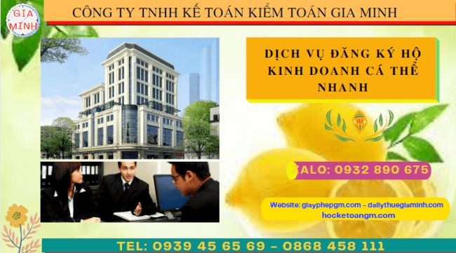 Dịch vụ đăng ký thành lập hộ kinh doanh trọn gói tại Long An