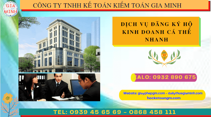 Dịch vụ đăng ký hộ kinh doanh trọn gói tại Trà Vinh