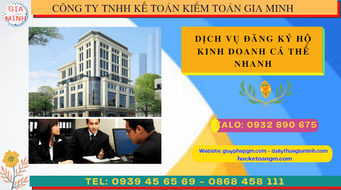 Dịch vụ đăng ký hộ kinh doanh trọn gói tại Bà Rịa Vũng Tàu