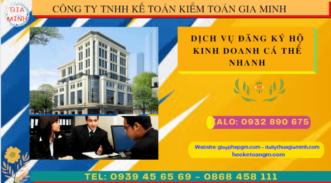 Dịch vụ đăng ký hộ kinh doanh trọn gói tại Bình Phước