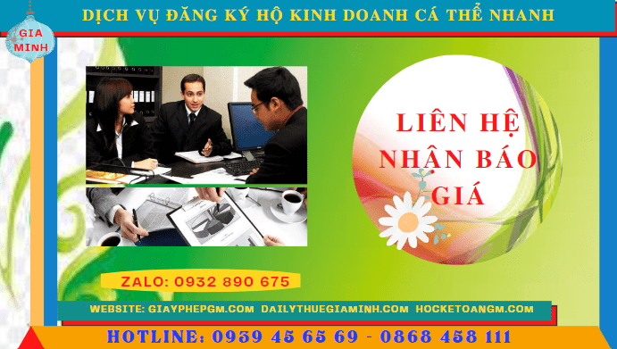 Chi phí đăng ký thành lập hộ kinh doanh trọn gói tại Sóc Trăng