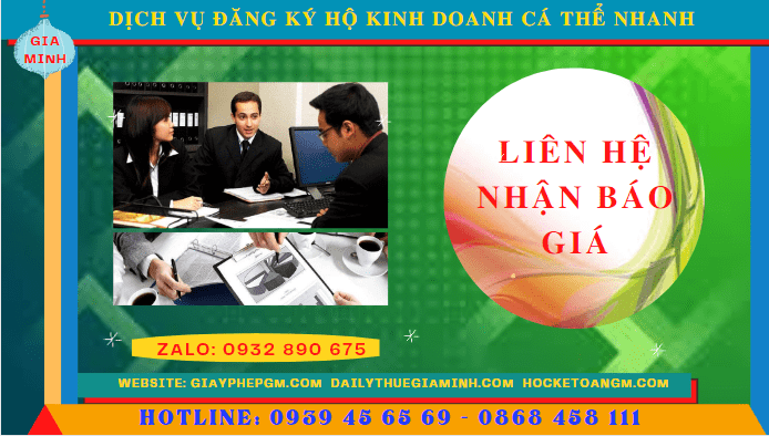 Chi phí đăng ký thành lập hộ kinh doanh trọn gói tại Bình Phước