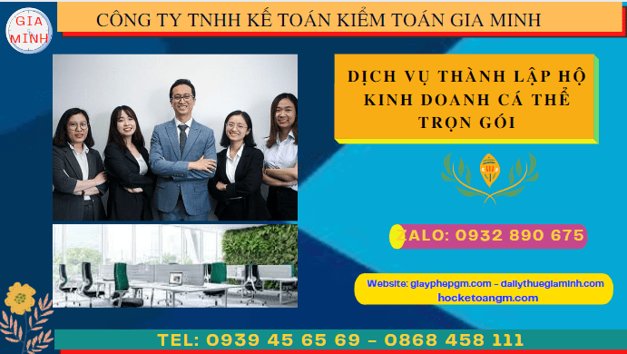 Dịch vụ thành lập hộ kinh doanh cá thể trọn gói tại gia lai 6 Dịch vụ làm giấy phép kinh doanh tại Gia Lai