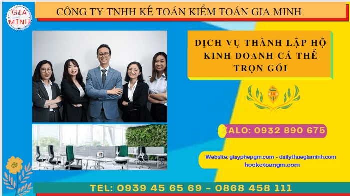 Dịch vụ thành lập hộ kinh doanh cá thể trọn gói tại khánh hòa 6 Dịch vụ làm giấy phép kinh doanh tại Khánh Hòa
