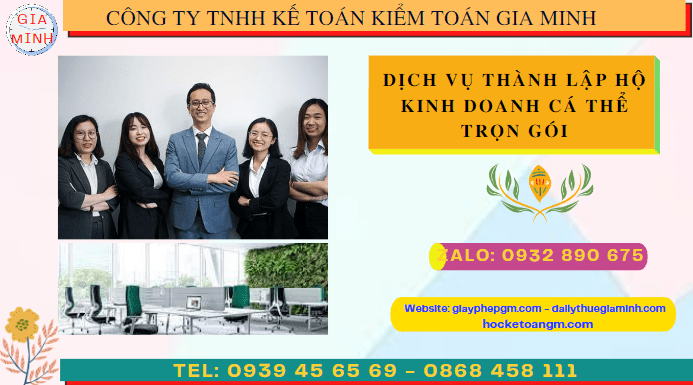 DỊCH VỤ THÀNH LẬP HỘ KINH DOANH CÁ THỂ TRỌN GÓI TẠI QUẢNG NAM 6 Dịch vụ làm giấy phép kinh doanh tại Quảng Nam