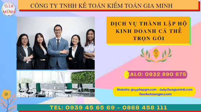 DỊCH VỤ THÀNH LẬP HỘ KINH DOANH CÁ THỂ TRỌN GÓI TẠI HÀ TĨNH 6 Dịch vụ làm giấy phép kinh doanh tại Hà Tĩnh