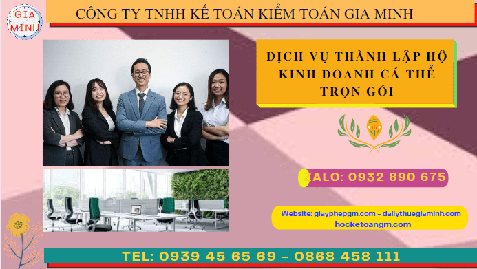 Dịch vụ thành lập hộ kinh doanh cá thể trọn gói tại quảng trị 6 Dịch vụ làm giấy phép kinh doanh tại Quảng Trị