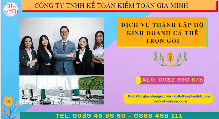Dịch vụ thành lập hộ kinh doanh cá thể trọn gói tại vĩnh phúc 6 Dịch vụ làm giấy phép kinh doanh tại Vĩnh Phúc