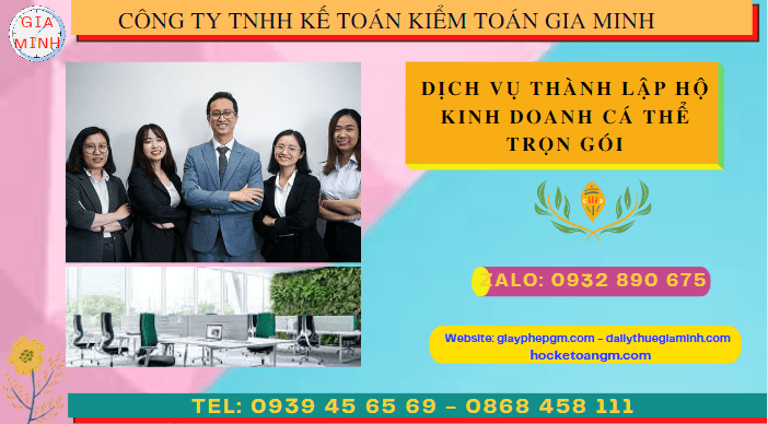 Dịch vụ thành lập hộ kinh doanh cá thể trọn gói tại cao bằng 6 Dịch vụ làm giấy phép kinh doanh tại Cao Bằng