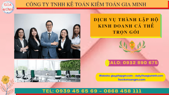 Dịch vụ thành lập hộ kinh doanh cá thể trọn gói tại hà giang 6 Dịch vụ làm giấy phép kinh doanh tại Hà Giang