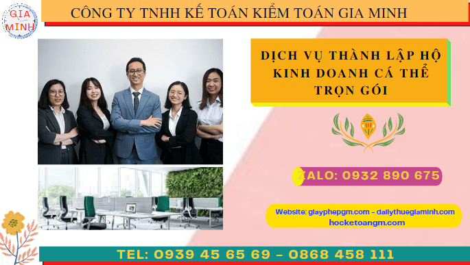 Dịch vụ thành lập hộ kinh doanh cá thể trọn gói tại phú thọ 6 Dịch vụ làm giấy phép kinh doanh tại Phú Thọ