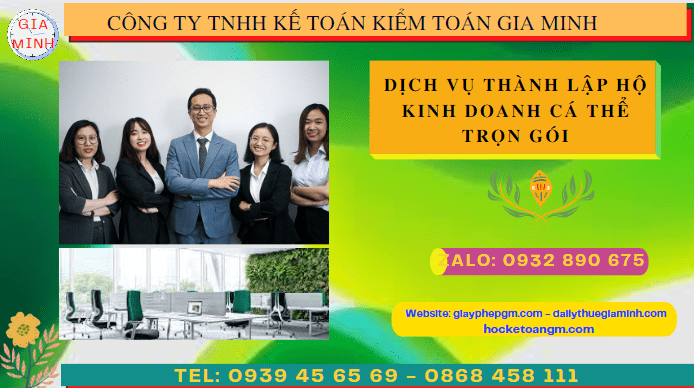 Dịch vụ thành lập hộ kinh doanh cá thể trọn gói tại hòa bình 6 Dịch vụ làm giấy phép kinh doanh tại Hòa Bình