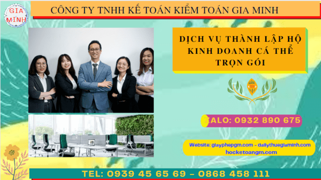 Dịch vụ thành lập hộ kinh doanh cá thể trọn gói tại lào cai 6 Dịch vụ làm giấy phép kinh doanh tại Lào Cai