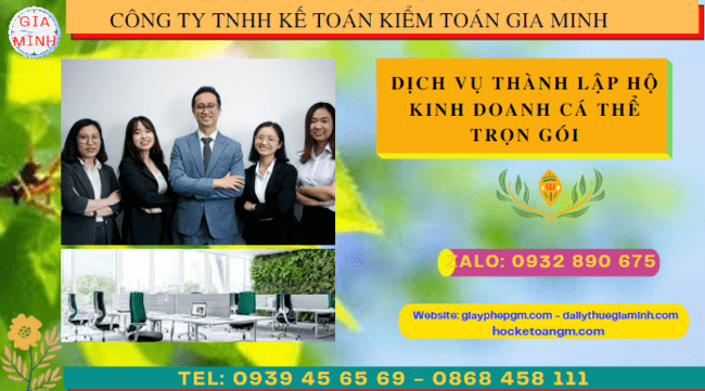 Dịch vụ thành lập hộ kinh doanh cá thể trọn gói tại sơn la 6 Dịch vụ làm giấy phép kinh doanh tại Sơn La