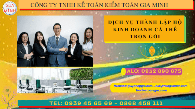 DỊCH VỤ THÀNH LẬP HỘ KINH DOANH CÁ THỂ TRỌN GÓI TẠI CÀ MAU 4 Dịch vụ làm giấy phép kinh doanh hộ cá thể tại Cà Mau