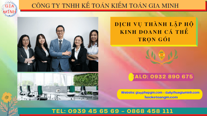 Dịch vụ làm giấy phép kinh doanh hộ cá thể tại Đồng Tháp