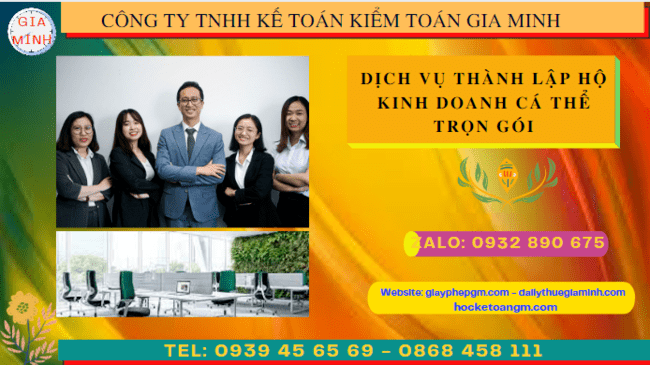 Dịch vụ làm giấy phép kinh doanh hộ cá thể tại Tiền Giang