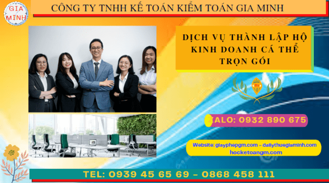 Dịch vụ làm giấy phép kinh doanh hộ cá thể tại Bình Thuận
