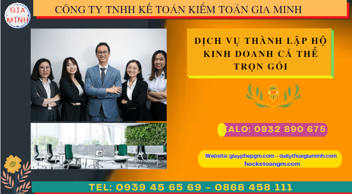Dịch vụ thành lập hộ kinh doanh cá thể trọn gói tại ninh thuận 4 Dịch vụ làm giấy phép kinh doanh hộ cá thể tại Ninh Thuận