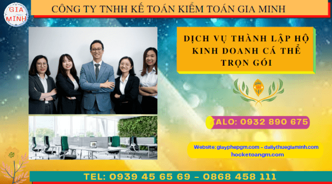 DỊCH VỤ THÀNH LẬP HỘ KINH DOANH CÁ THỂ TRỌN GÓI TẠI BẮC KẠN 4 Dịch vụ làm giấy phép kinh doanh hộ cá thể tại Bắc Kạn