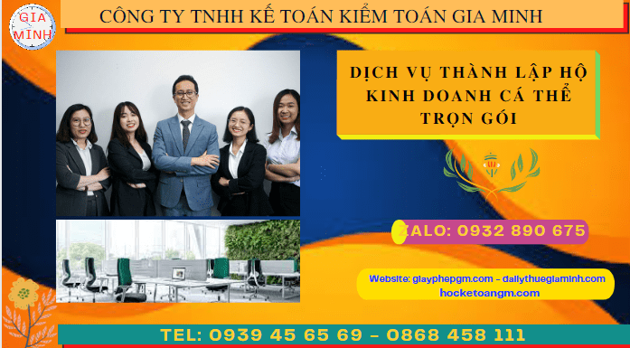 Dịch vụ thành lập hộ kinh doanh cá thể trọn gói tại thái nguyên 4 Dịch vụ làm giấy phép kinh doanh hộ cá thể tại Thái Nguyên