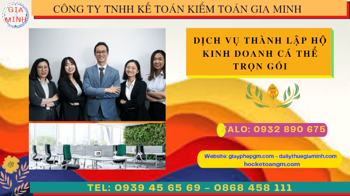 Dịch vụ thành lập hộ kinh doanh cá thể trọn gói tại tuyên quang 4 Dịch vụ làm giấy phép kinh doanh hộ cá thể tại Tuyên Quang