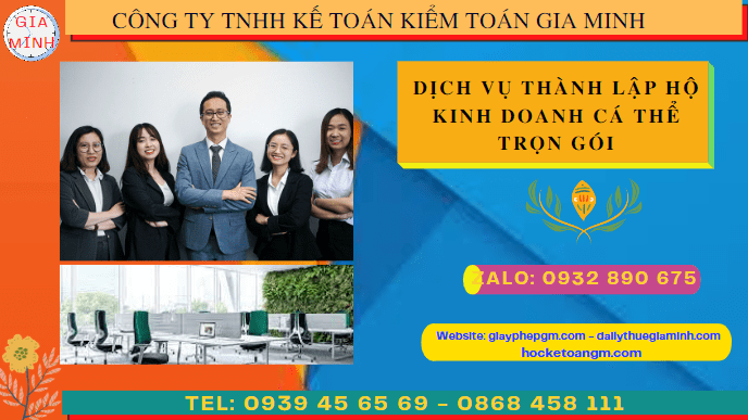Dịch vụ thành lập hộ kinh doanh cá thể trọn gói tại lào cai 4 Dịch vụ làm giấy phép kinh doanh hộ cá thể tại Lào Cai