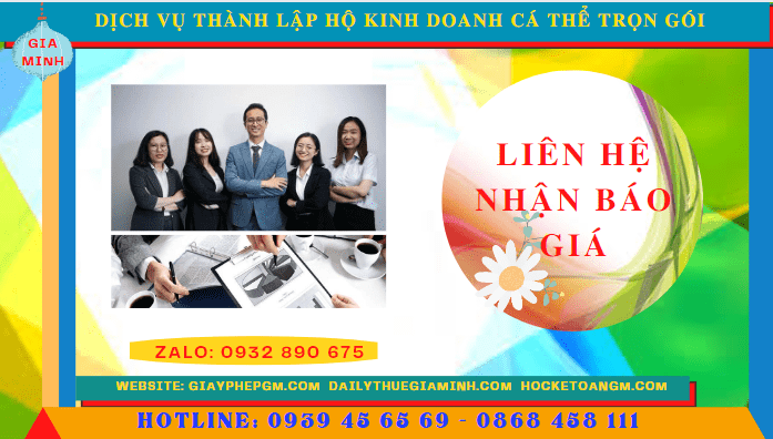 Chi phí thành lập hộ kinh doanh trọn gói giá rẻ tại Kiên Giang