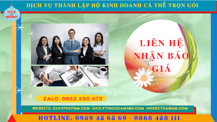 Dịch vụ thành lập hộ kinh doanh cá thể trọn gói tại gia lai 5 Chi phí thành lập hộ kinh doanh trọn gói giá rẻ tại Gia Lai