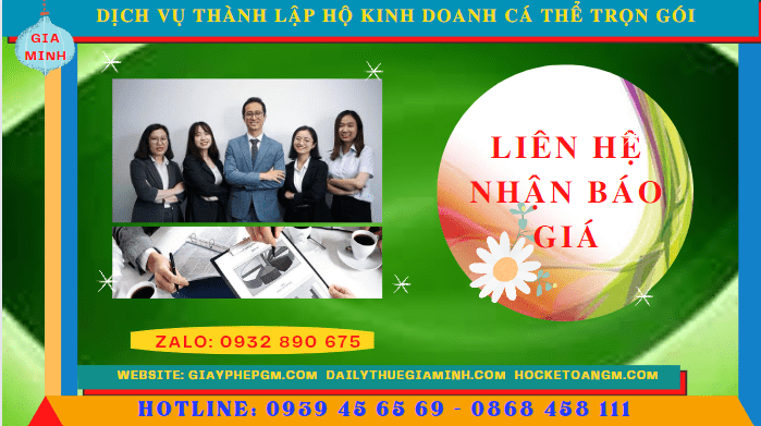 Dịch vụ thành lập hộ kinh doanh cá thể trọn gói tại kon tum 5 Chi phí thành lập hộ kinh doanh trọn gói giá rẻ tại Kon Tum