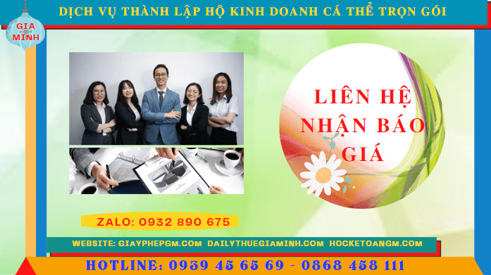 Dịch vụ thành lập hộ kinh doanh cá thể trọn gói tại quảng trị 5 Chi phí thành lập hộ kinh doanh trọn gói giá rẻ tại Quảng Trị
