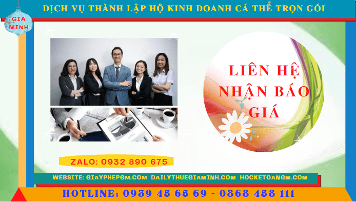Dịch vụ thành lập hộ kinh doanh cá thể trọn gói tại nam định 5 Chi phí thành lập hộ kinh doanh trọn gói giá rẻ tại Nam Định