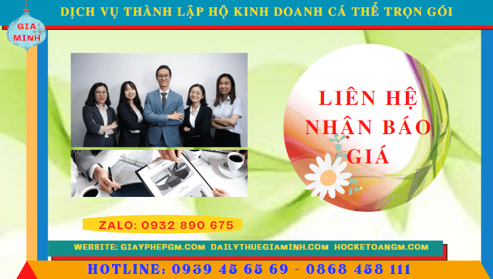 Dịch vụ thành lập hộ kinh doanh cá thể trọn gói tại thái bình 5 Chi phí thành lập hộ kinh doanh trọn gói giá rẻ tại Thái Bình