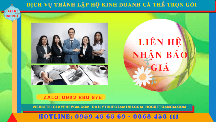 Dịch vụ thành lập hộ kinh doanh cá thể trọn gói tại vĩnh phúc 5 Chi phí thành lập hộ kinh doanh trọn gói giá rẻ tại Vĩnh Phúc