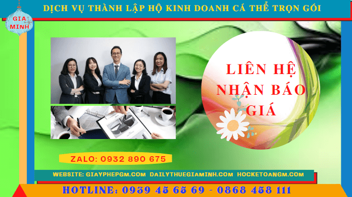 Dịch vụ thành lập hộ kinh doanh cá thể trọn gói tại cao bằng 5 Chi phí thành lập hộ kinh doanh trọn gói giá rẻ tại Cao Bằng