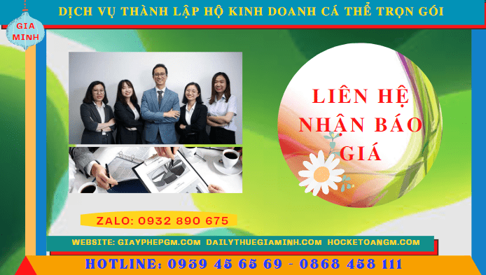 Dịch vụ thành lập hộ kinh doanh cá thể trọn gói tại hà giang 5 Chi phí thành lập hộ kinh doanh trọn gói giá rẻ tại Hà Giang