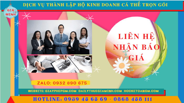 Dịch vụ thành lập hộ kinh doanh cá thể trọn gói tại thái nguyên 5 Chi phí thành lập hộ kinh doanh trọn gói giá rẻ tại Thái Nguyên