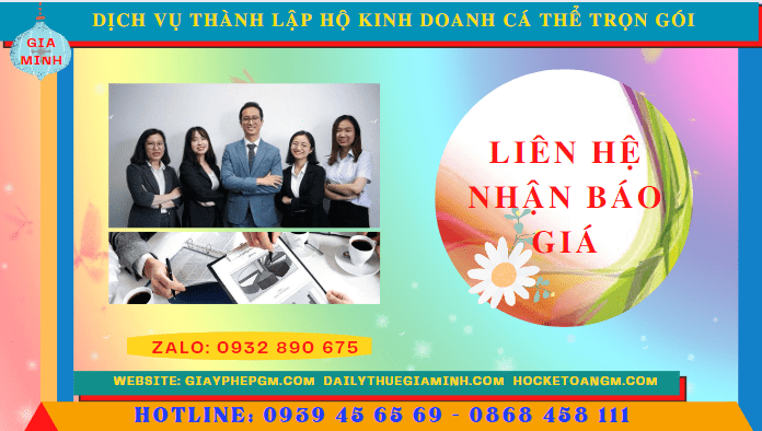 DỊCH VỤ THÀNH LẬP HỘ KINH DOANH CÁ THỂ TRỌN GÓI TẠI ĐIỆN BIÊN 5 Chi phí thành lập hộ kinh doanh trọn gói giá rẻ tại Điện Biên