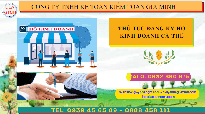 Thủ tục thành lập hộ kinh doanh cá thể tại Đồng Tháp