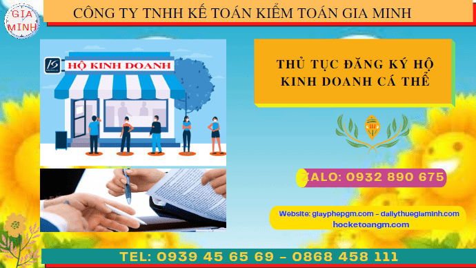 Thủ tục thành lập hộ kinh doanh cá thể tại Tiền Giang