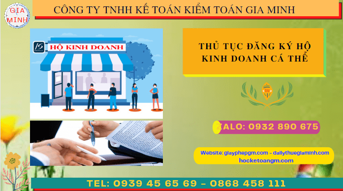 Thủ tục thành lập hộ kinh doanh cá thể tại Vĩnh Long