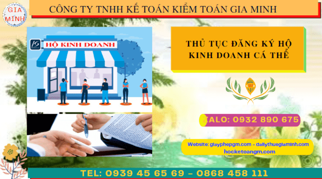 Thủ tục thành lập hộ kinh doanh cá thể tại Bình Phước