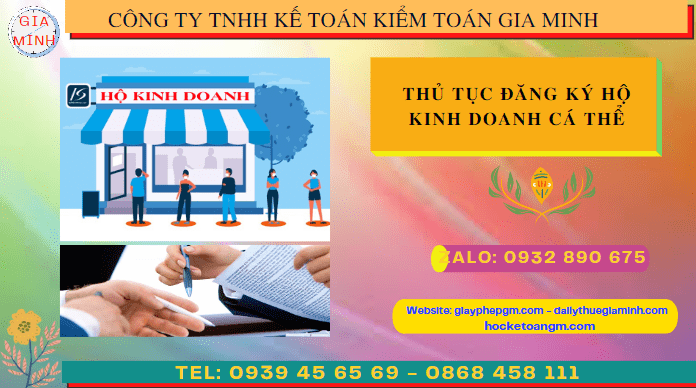THỦ TỤC ĐĂNG KÝ HỘ KINH DOANH CÁ THỂ TẠI HUẾ 6 Thủ tục thành lập hộ kinh doanh cá thể tại Huế