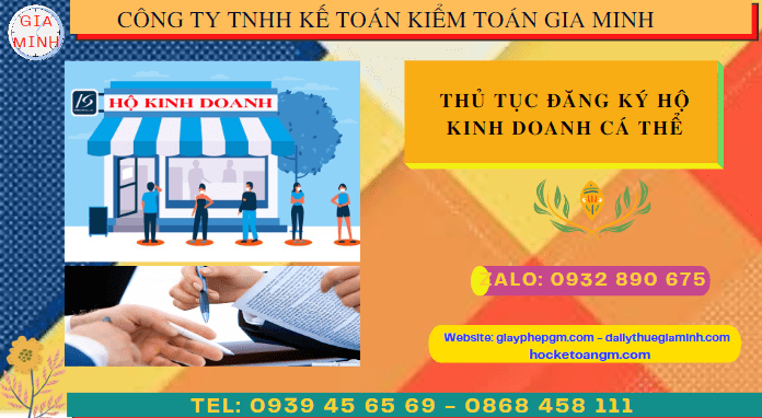Thủ tục thành lập hộ kinh doanh cá thể tại Vĩnh Phúc