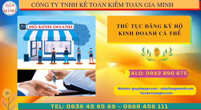 Hồ sơ đăng ký hộ kinh doanh cá thể tại Bến Tre