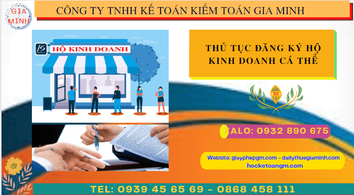 Hồ sơ đăng ký hộ kinh doanh cá thể tại Tiền Giang