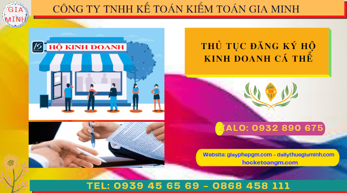 Hồ sơ đăng ký hộ kinh doanh cá thể tại Trà Vinh