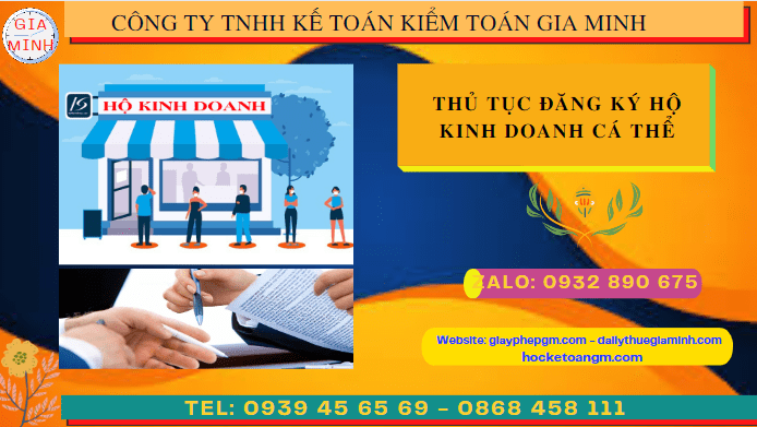 Hồ sơ đăng ký hộ kinh doanh cá thể tại Vĩnh Long